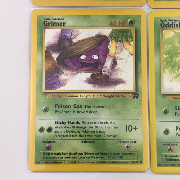 Pokemon Vintage Card Grass Type Lot H - Picture 4 of 10